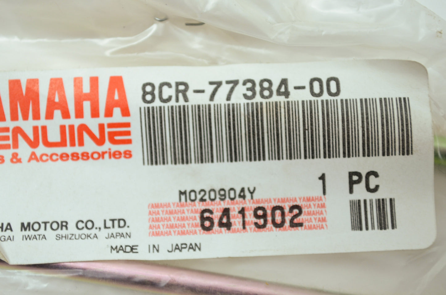 OEM Yamaha 8CR-77384-00-00 Pin NOS
