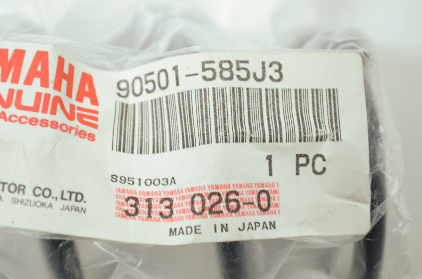 OEM Yamaha 90501-585J3-00 Compression Spring NOS