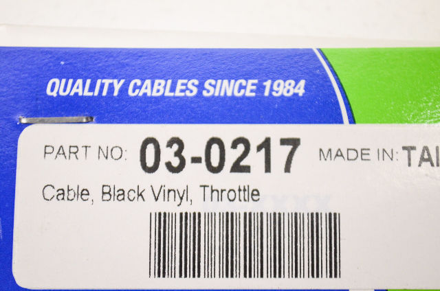 Throttle Cable Push NOS