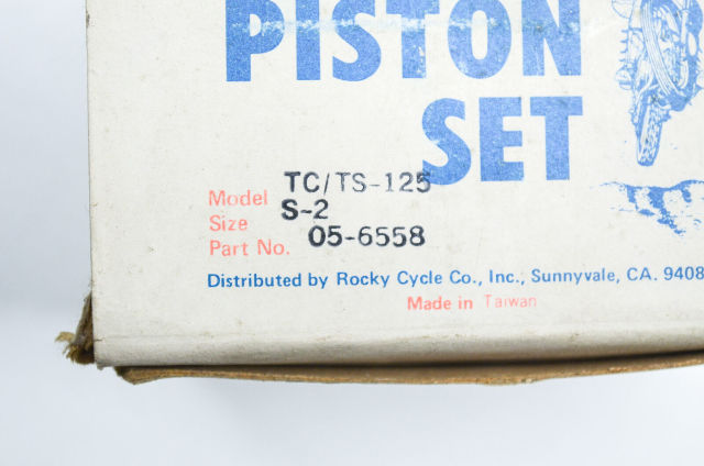 Piston Set for Suzuki TC/TS-125 Size S-2 NOS