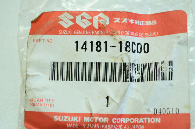 New OEM Suzuki 14181-18C00 Exhaust Gasket NOS