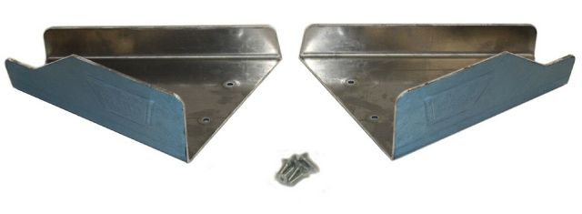 Warn 88340 Armor Front A-arm CV Guards Skid Plates Kawasaki Brute For NOS