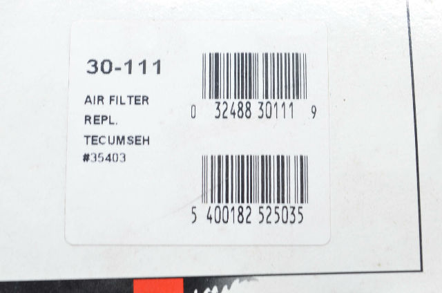 Oregon 30-111 Air Filter NOS