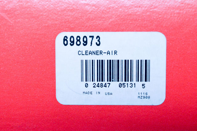 OEM Briggs & Stratton 698973 Air Cleaner NOS