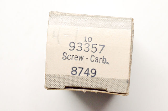 OEM Briggs & Stratton 93357 Carburetor Screw QTY 2 NOS