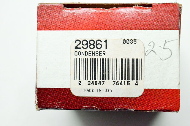 OEM Briggs & Stratton 29861 Condenser NOS