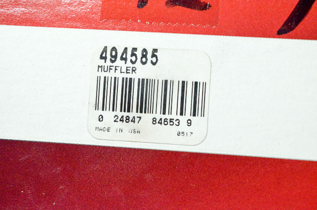 OEM Briggs & Stratton 494585 Muffler Assembly NOS