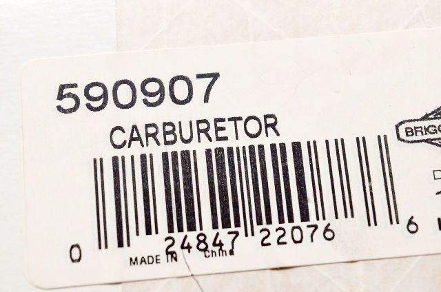 OEM Briggs & Stratton 590907 Carburetor Kit NOS
