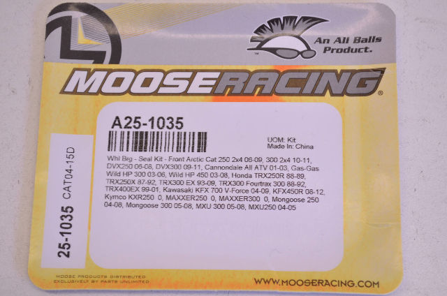 Moose Racing A25-1035 Wheel Bearing Seal Kit NOS