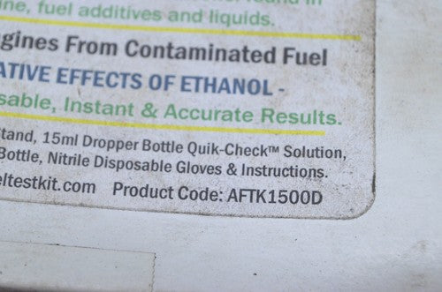 New FuelTesters Ethanol Fuel Test Kit NOS