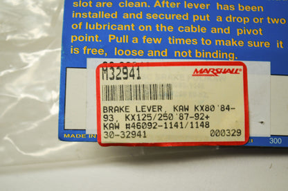 NEW Emgo Kawasaki Brake Lever 1987 KX125 KX250 KX500 46092-1141 NOS