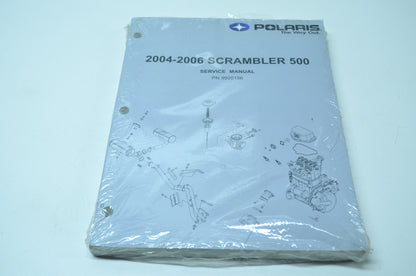 OEM Polaris 9920156 Service Manual 06 Scrambler 500 4X4 NOS
