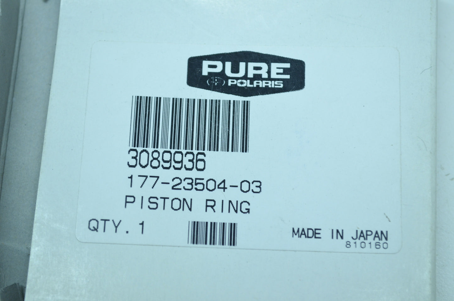OEM Polaris 3089936 Piston Ring NOS