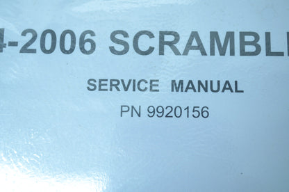 OEM Polaris 9920156 Service Manual 06 Scrambler 500 4X4 NOS