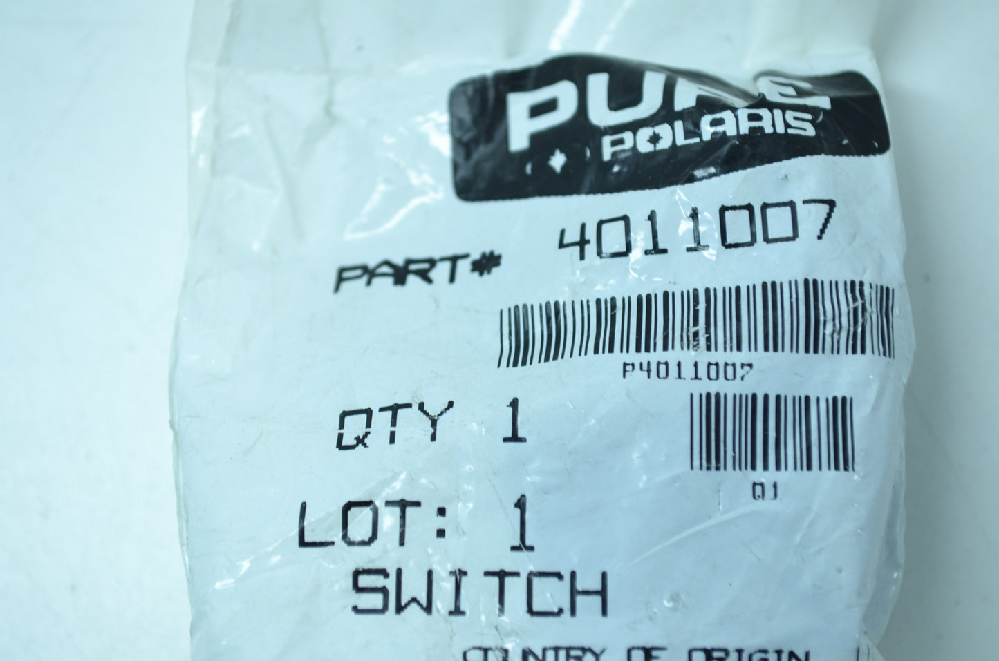 NEW OEM Polaris Switch Fusion Switchback Classic RMK 700 900 4011007 NOS
