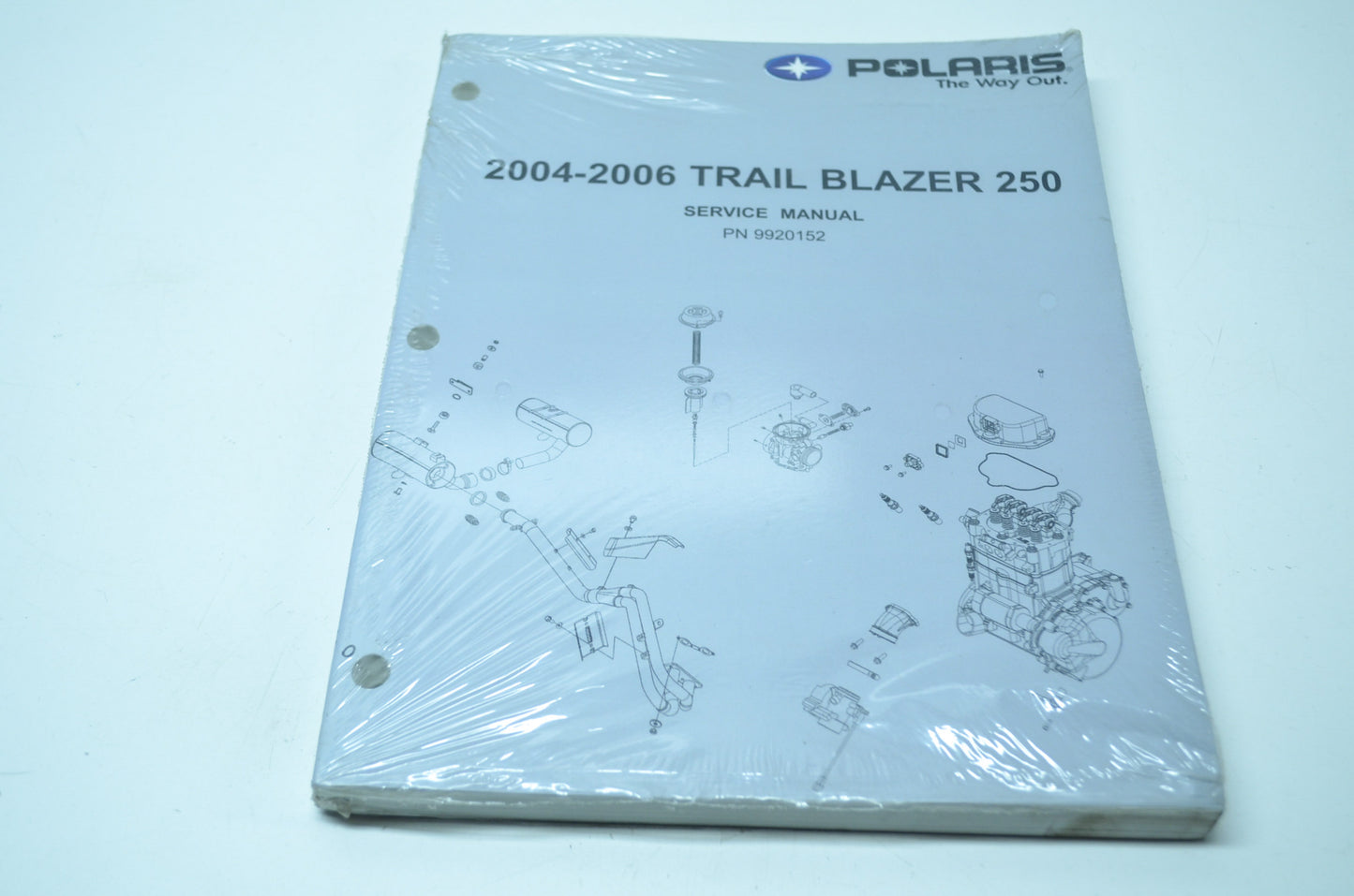OEM Polaris 9920152 Service Manual 06 Trail Blazer NOS