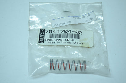 OEM Polaris 7041704-02 Orange Spring NOS