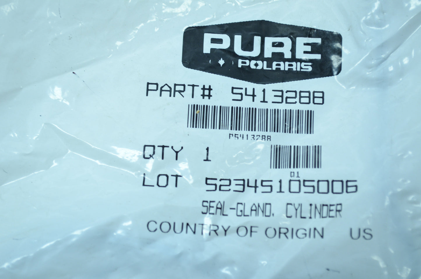 OEM Polaris 5413288 Cylinder Gland Seal NOS
