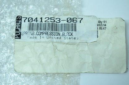 OEM Polaris 7041253-067 Black Compression Spring
