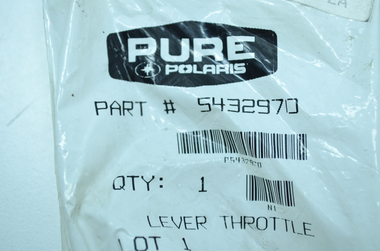 NEW OEM Polaris Throttle Lever 35.5mm XCR Sport Touring XLT SP 5432970 NOS