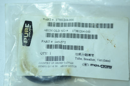 OEM Polaris 452572 Inlet Breather Tube NOS