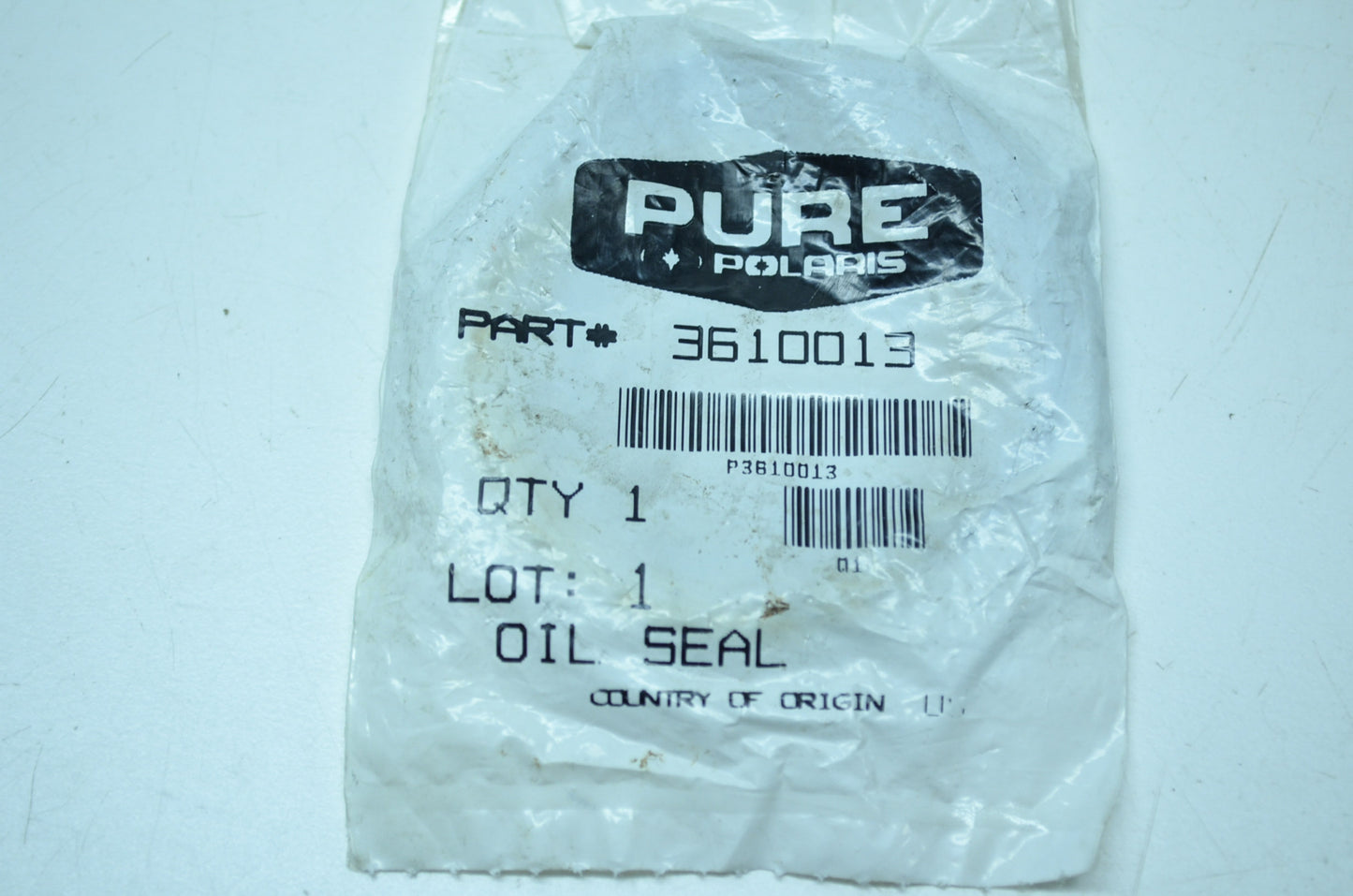 New OEM Polaris 3610013 Rear Axle Seal NOS