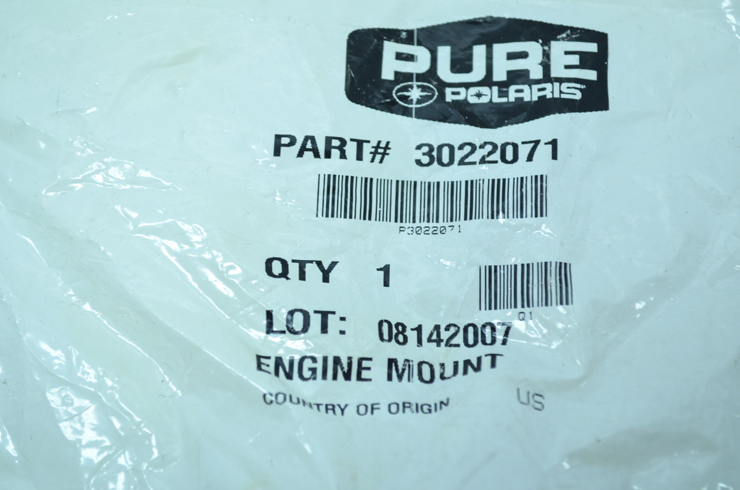 OEM Polaris 3022071 Isolator 3/8-24M/M NOS