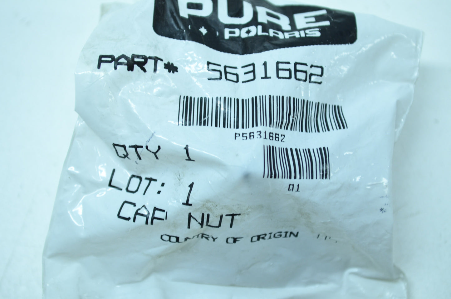 NEW OEM Polaris Nut Cap XC SP Edge Touring Classic Switchback RMK 5631662 NOS