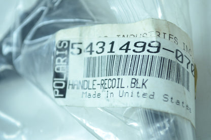 OEM Polaris 5431499-070 Black Recoil Handle NOS