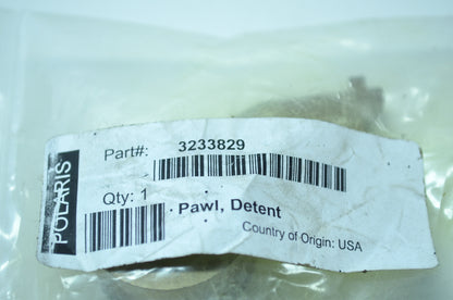 OEM Polaris 3233829 Detent Pawl NOS