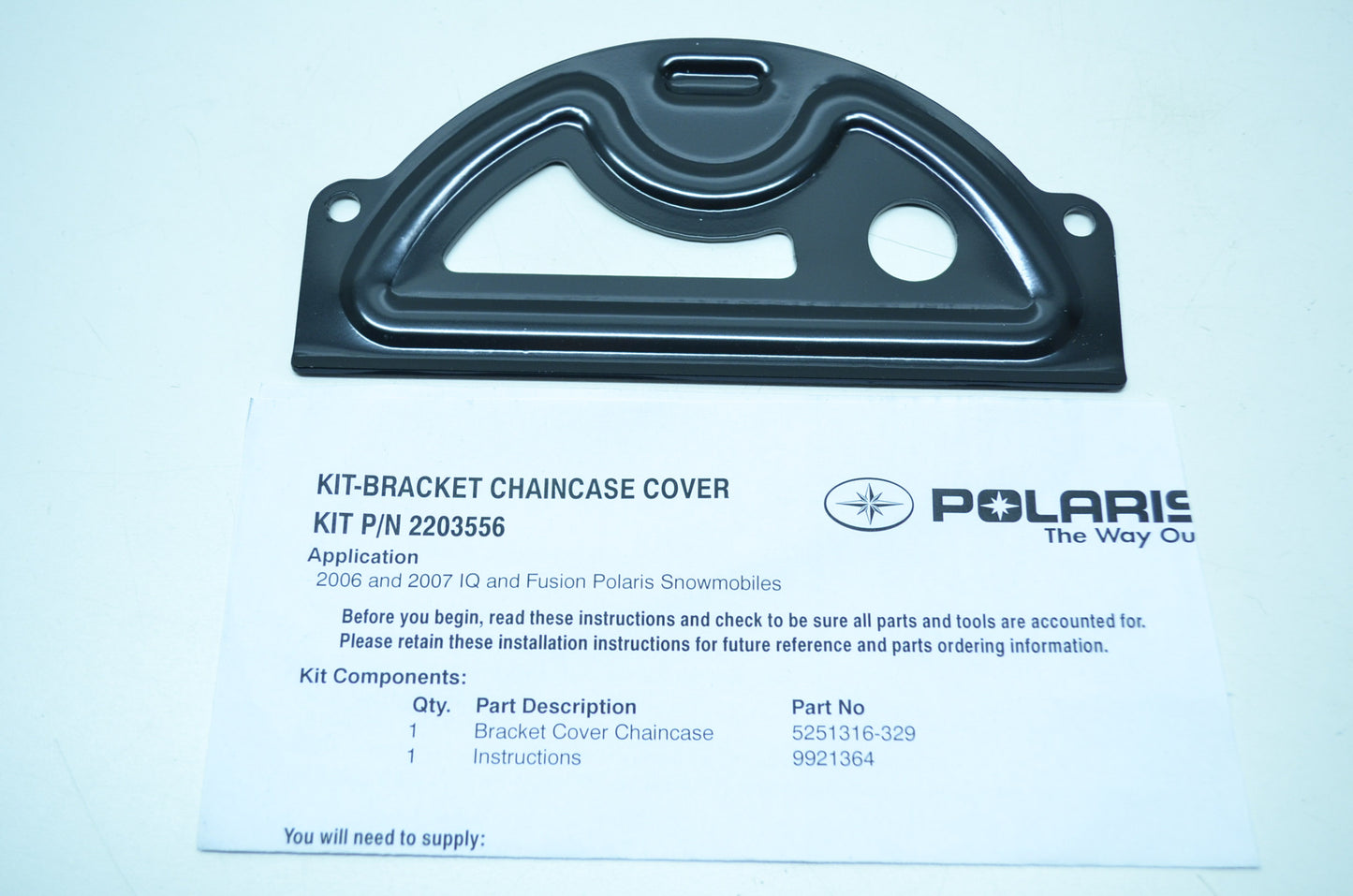 New OEM Polaris Cover Chaincase Kit HO Fusion Touring Switchback NOS
