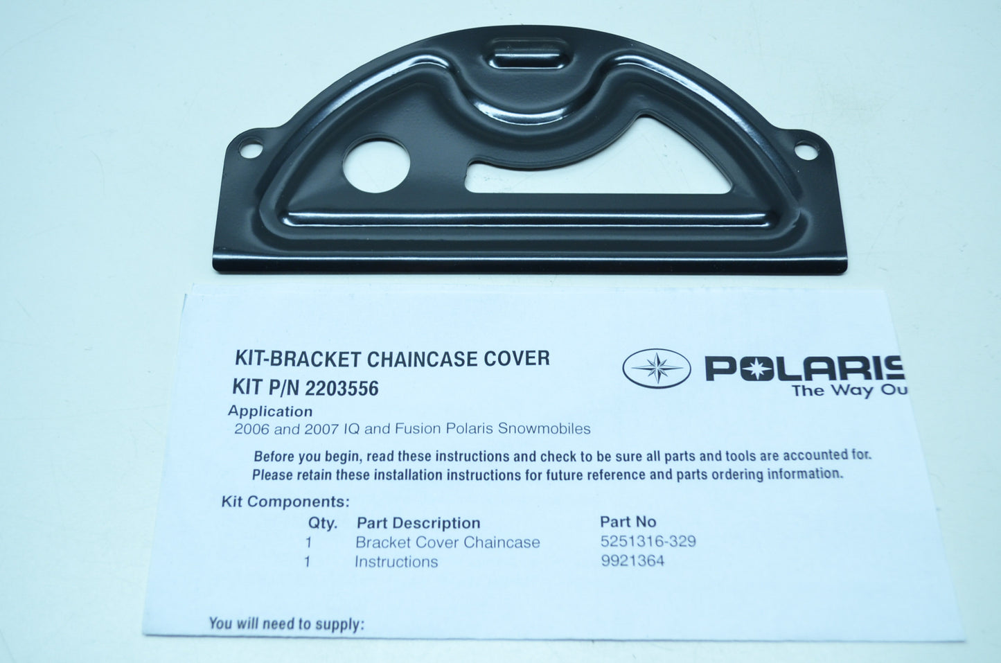 New OEM Polaris Cover Chaincase Kit HO Fusion Touring Switchback NOS