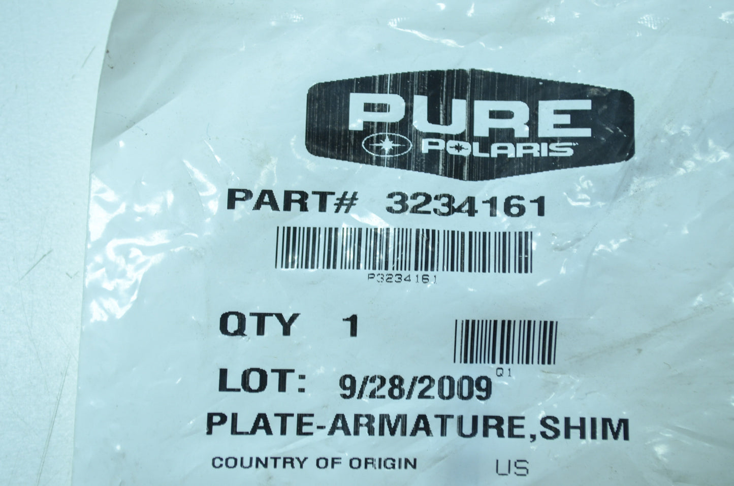 NEW OEM Polaris Armature Plate Shim Magnum Sportsman ATP Ranger 3234161 NOS
