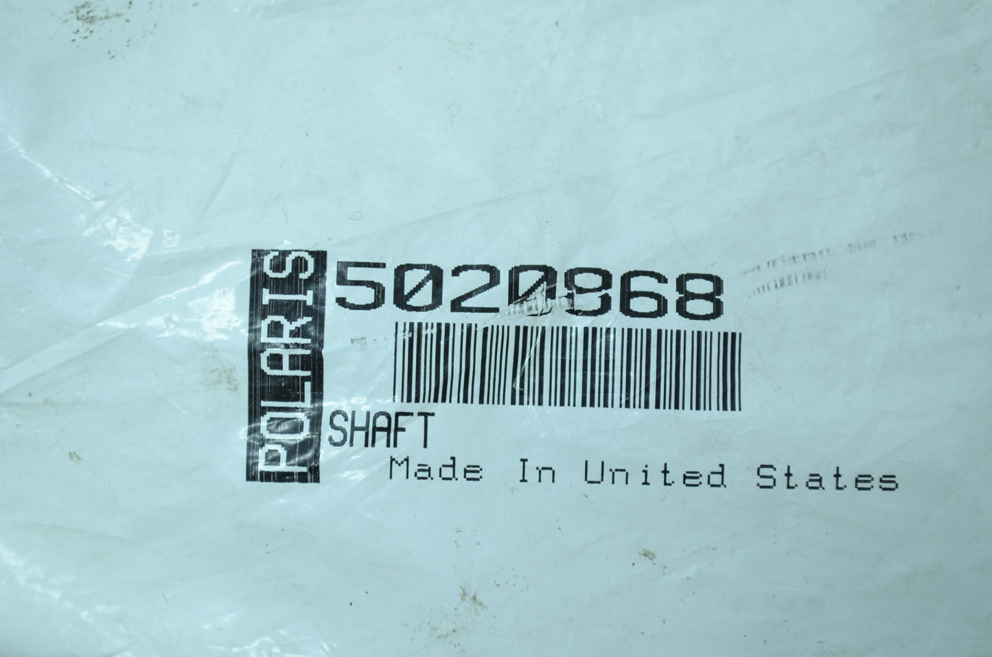 OEM Polaris 5020868 Shaft NOS