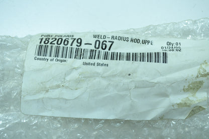 OEM Polaris 1820679-067 Black Upper Radius Rod