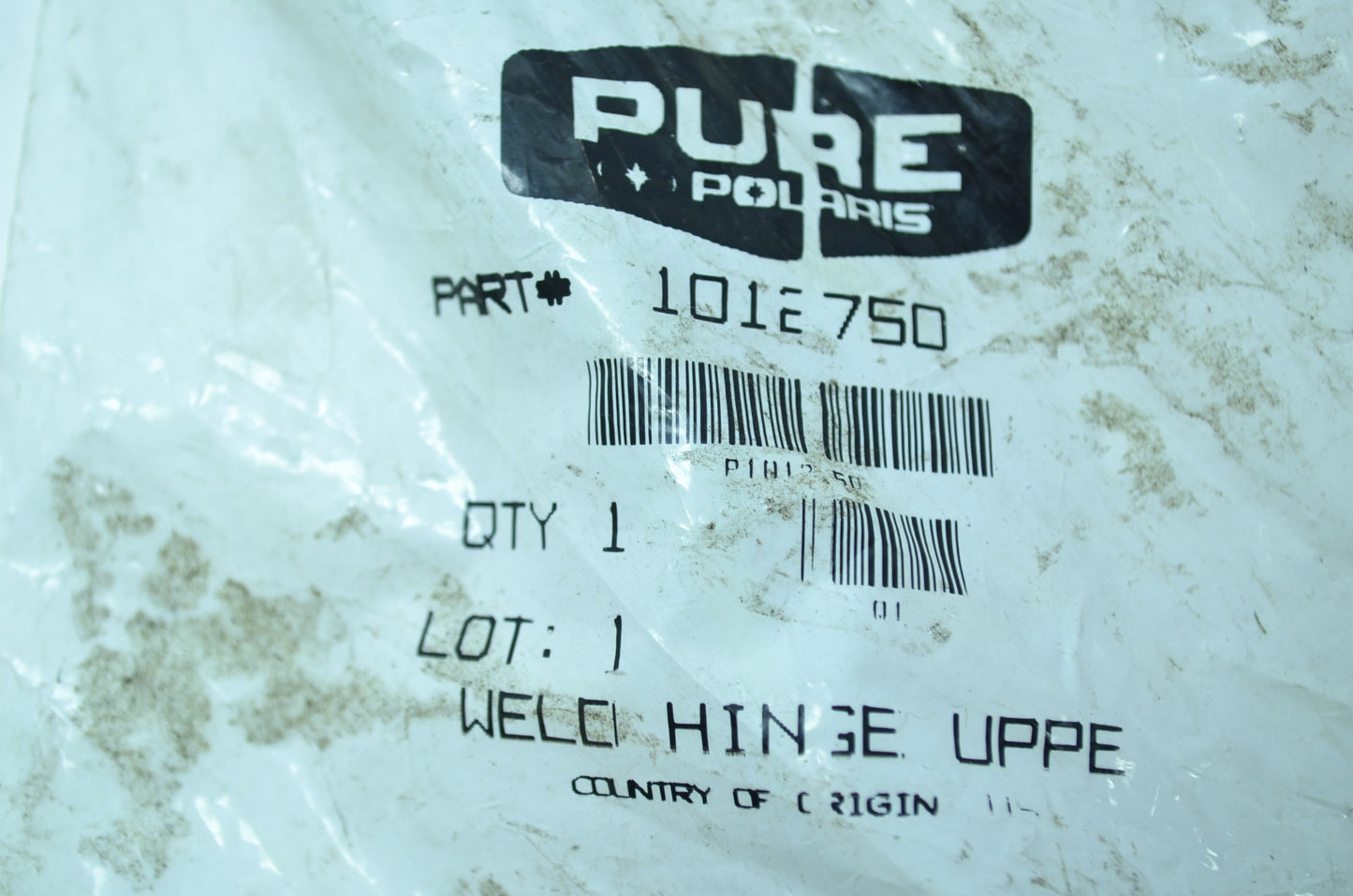 OEM Polaris 1012750 Upper Left Hinge NOS