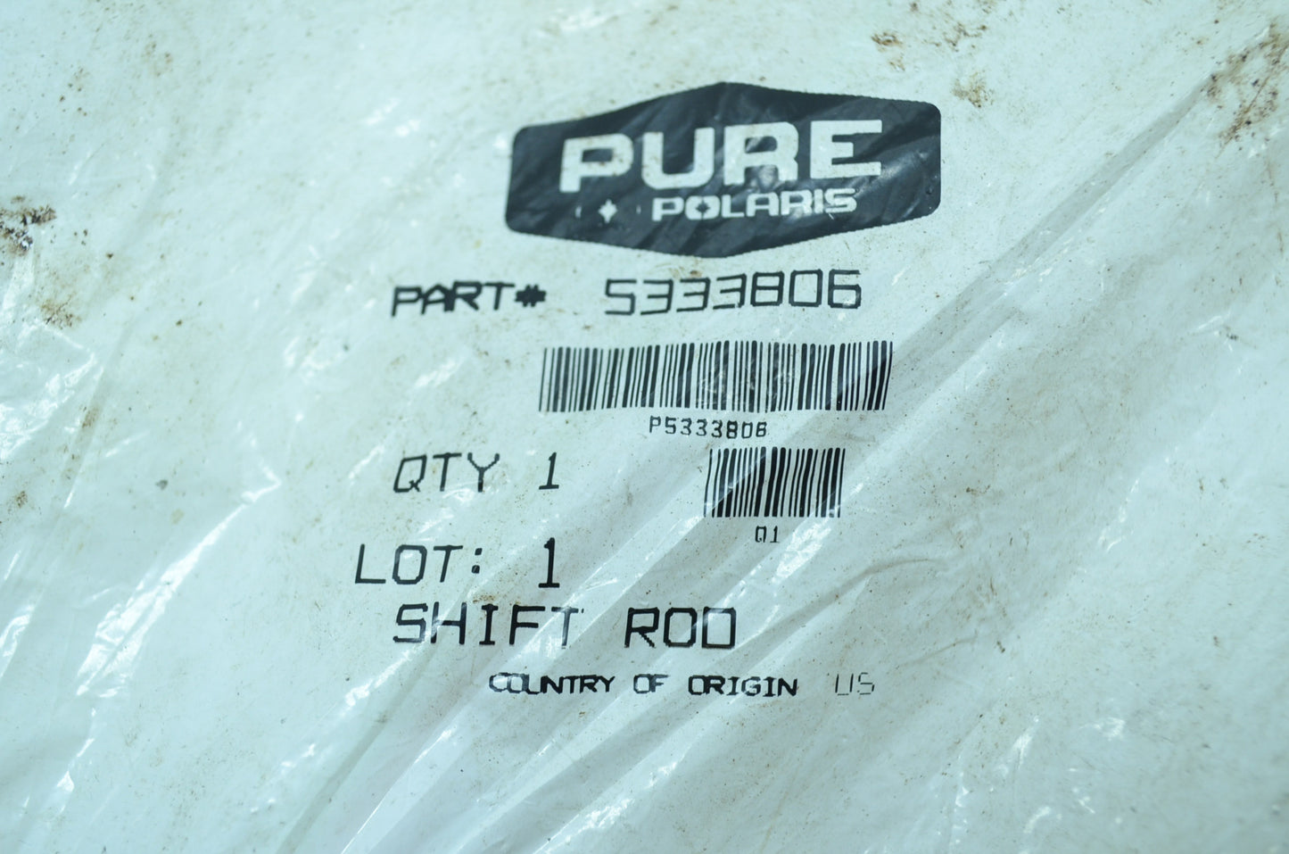 OEM Polaris 5333806 Shift Linkage Rod 12.25 NOS