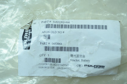 OEM Polaris 453864 Battery Bracket NOS