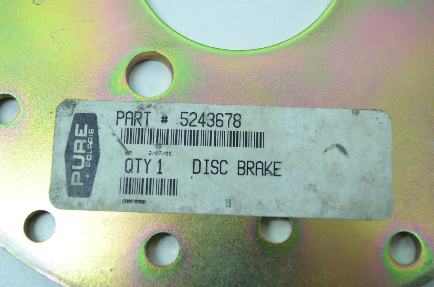 NEW OEM Polaris Disc Brake Trail Boss Scrambler Magnum 5243678 NOS