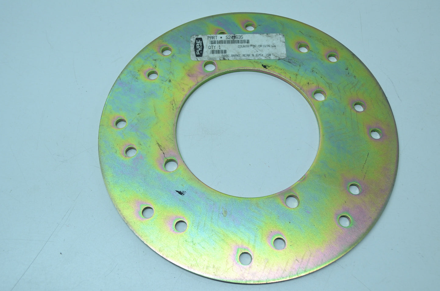 OEM Polaris 5244635 Rear Brake Disc 8.625x.158 NOS
