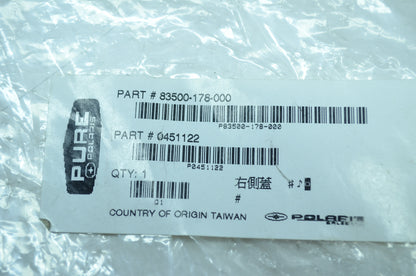 OEM Polaris 451122 Black Right Side Panel NOS
