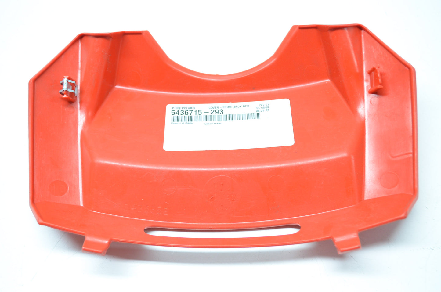 NEW OEM Polaris Front Cover Indy Red Sportsman X2 450 500 Touring EFI 5436715-29