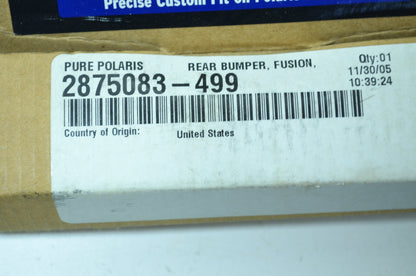 NEW OEM Polaris Rear Bumper Kit Fusion 2875083-499 NOS