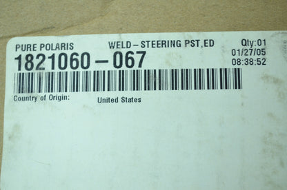 OEM Polaris 1821060-067 Black Steering Post Weldment NOS