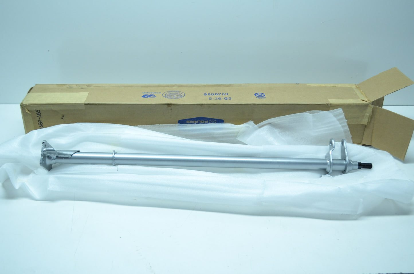 OEM Polaris 1822684-385 Silver Steering Post 25.06" NOS