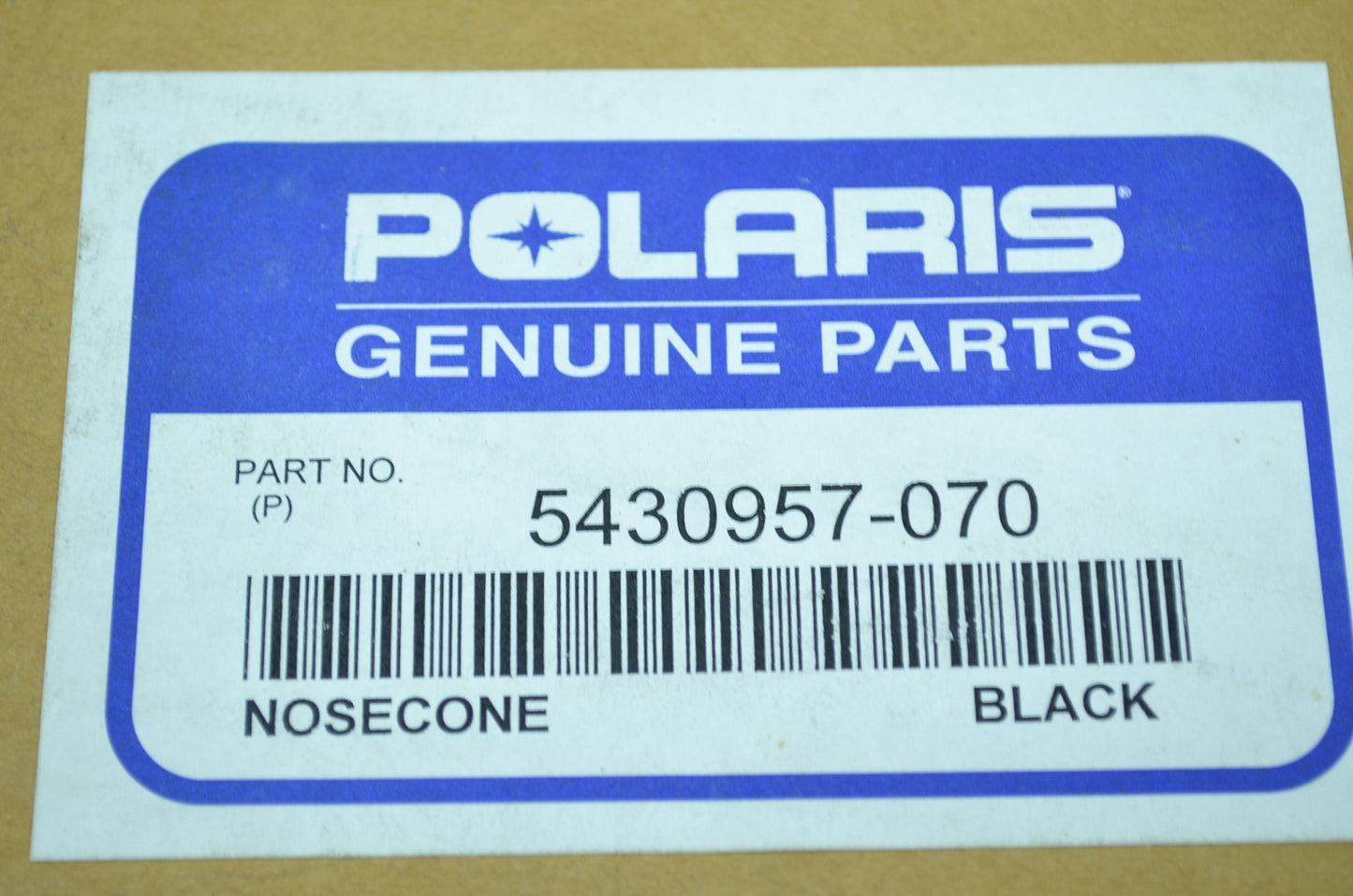 NEW OEM Polaris Nose Cone Indy Sport Trail 400 600 5430957-070 NOS