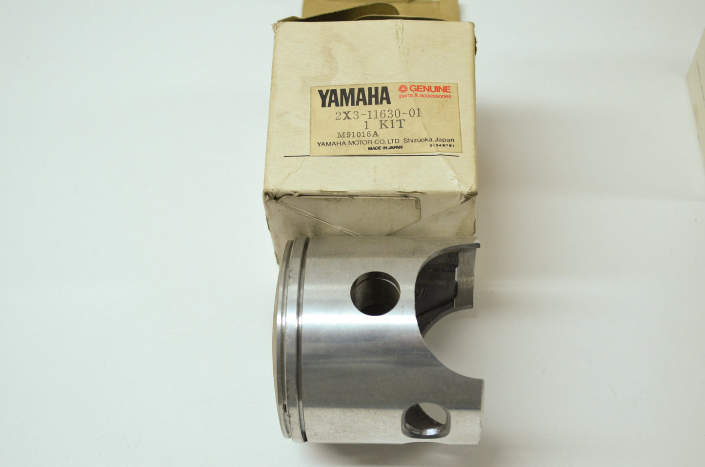 OEM Yamaha 2X3-11630-01-00 Piston Standard 1978-1980 YZ125 NOS