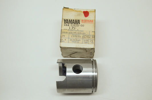 OEM Yamaha 444-11635-00-00 Piston 1 O/S 0.25 NOS