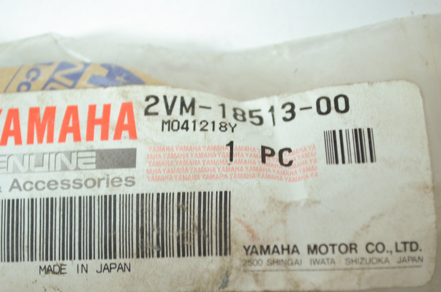 OEM Yamaha 2VM-18513-00-00 Shift Fork 3 NOS