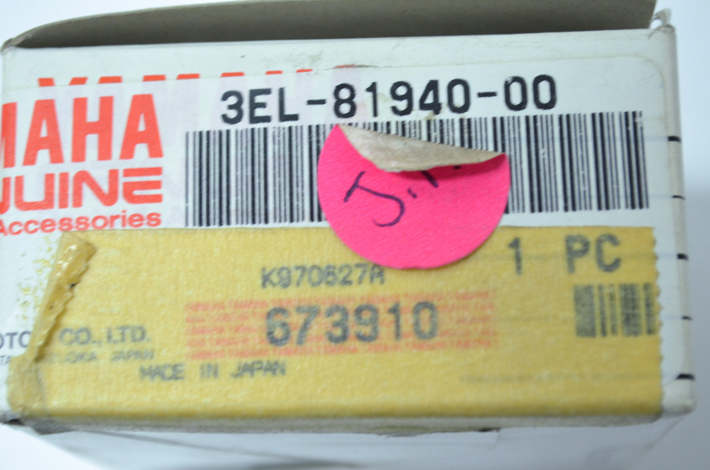 OEM Yamaha 3EL-81940-00-00 Starter Relay Assembly NOS
